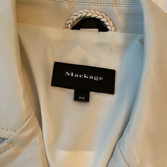 BNWOT Mackage Baya Classic Moto leather jacket - Picture 11 of 16
